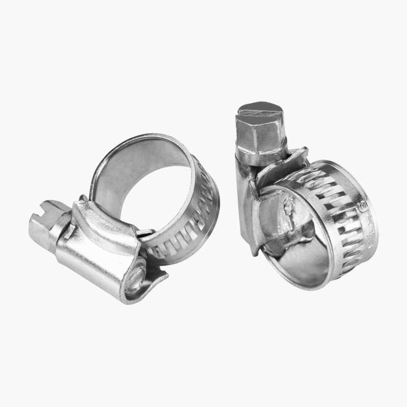 Slangeklemme, rustfri, ∅28–41 mm, 2 stk.