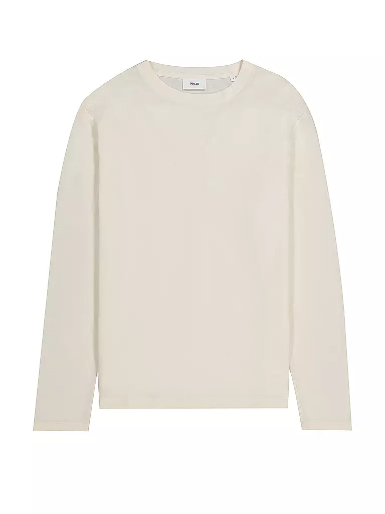 NN.07 Langarmshirt CLIVE weiss