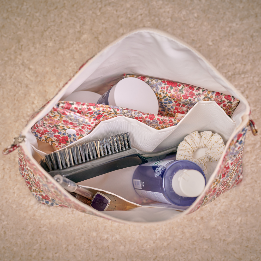 Trousse De Toilette Porcelaine Rosée