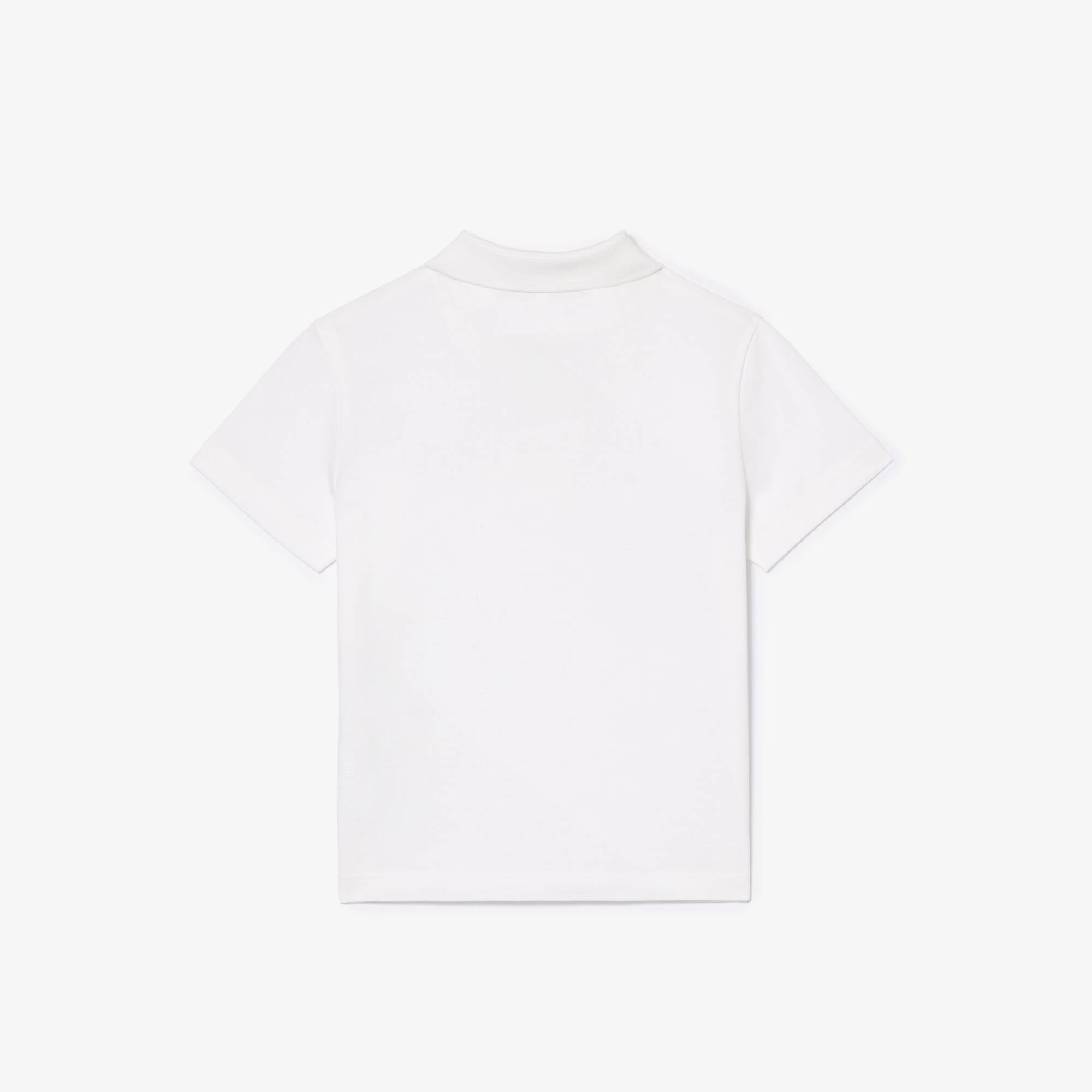 Jungen LACOSTE Hemd aus ultra-Dry Bio-Baumwolle Poloshirts - Weiss - Lacoste - Jungen