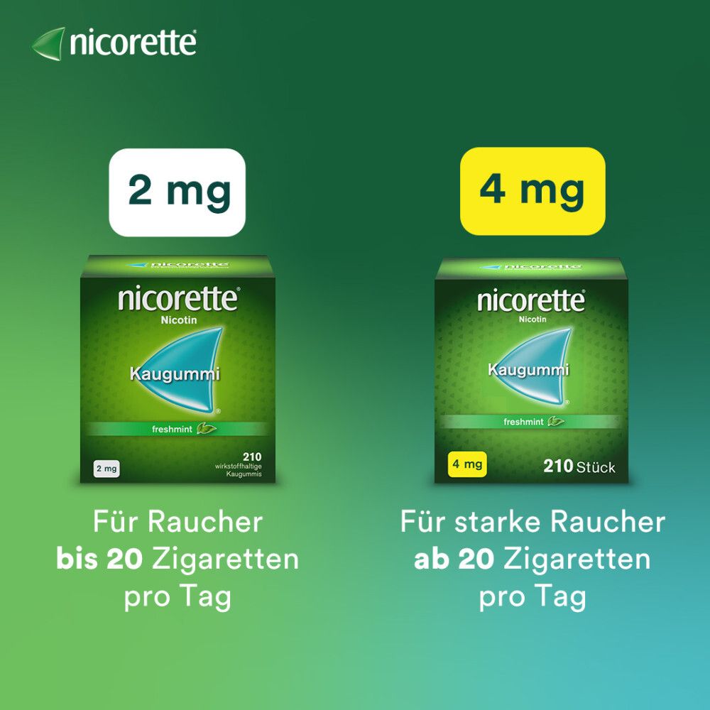nicorette® Kaugummi freshfruit 4 mg- Jetzt 20% Rabatt sichern*