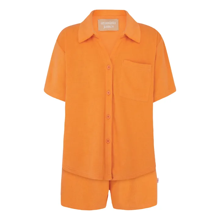 Araminta James Ensemble Chemise Terry | Orange