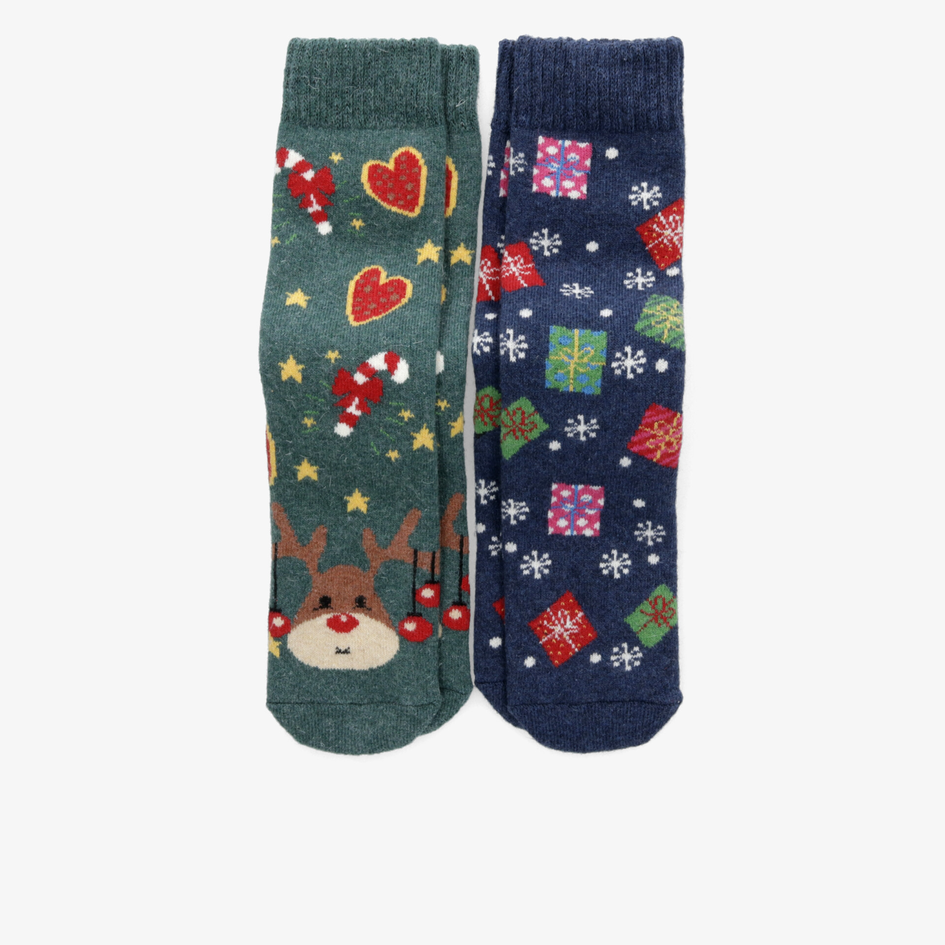 XSRY Damen Kuschelsocken mehrfarbig