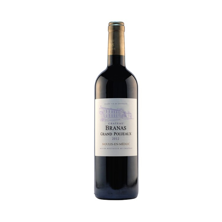 Château Branas Grand Poujeaux Moulis 2012