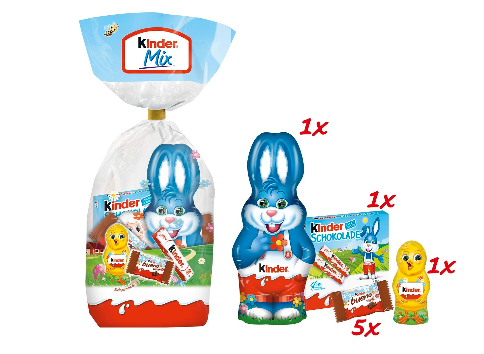 kinder Mix Große Mischung 202g