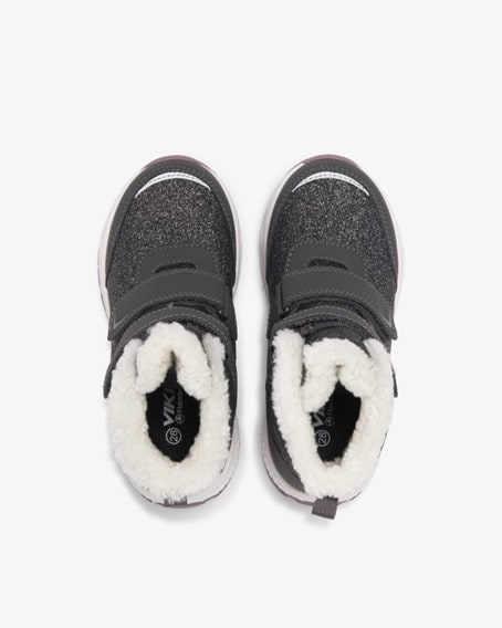 Viking Equip Warm WP 2V Glitter<br>Vanntett vintersko til barn med glitter!