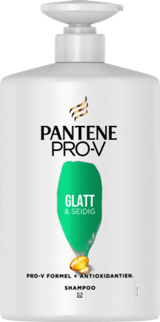 Pantene Pro-V Shampoo Glatt & Seidig, 1.000 ml