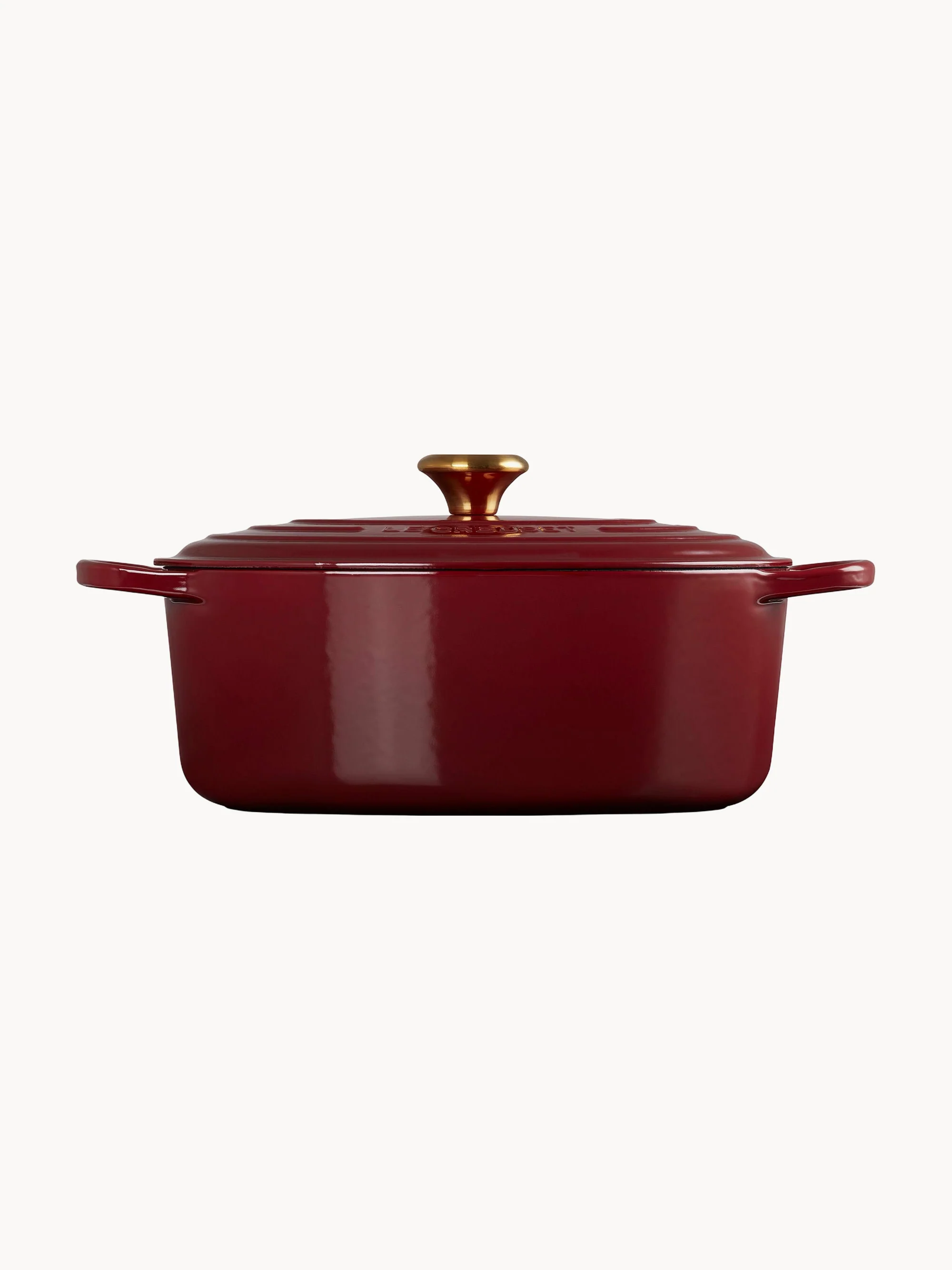Ovale braadpan Signature Collection van gietijzer