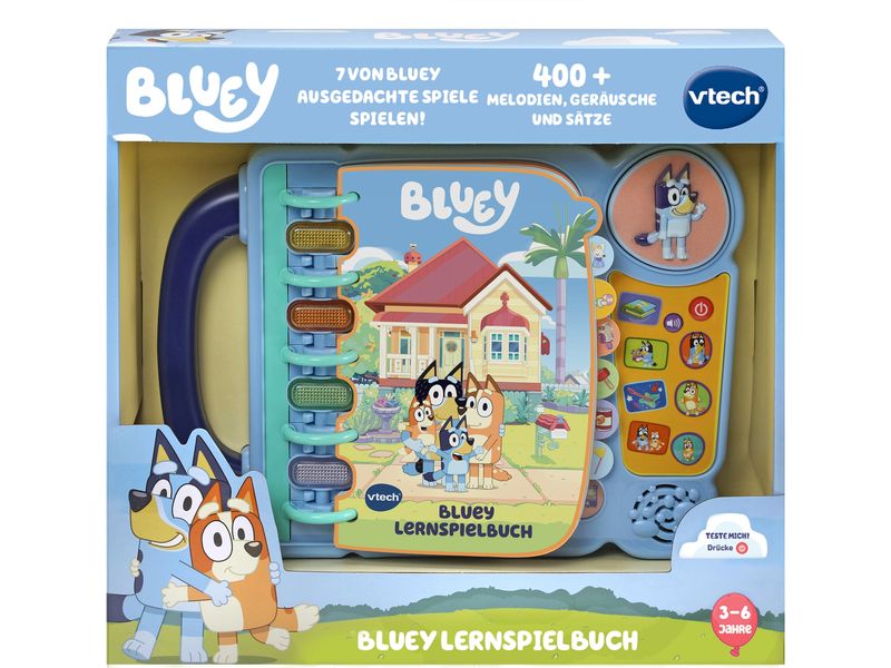 Vtech Bluey Lernspielbuch -DE- Interaktives Spielbuch