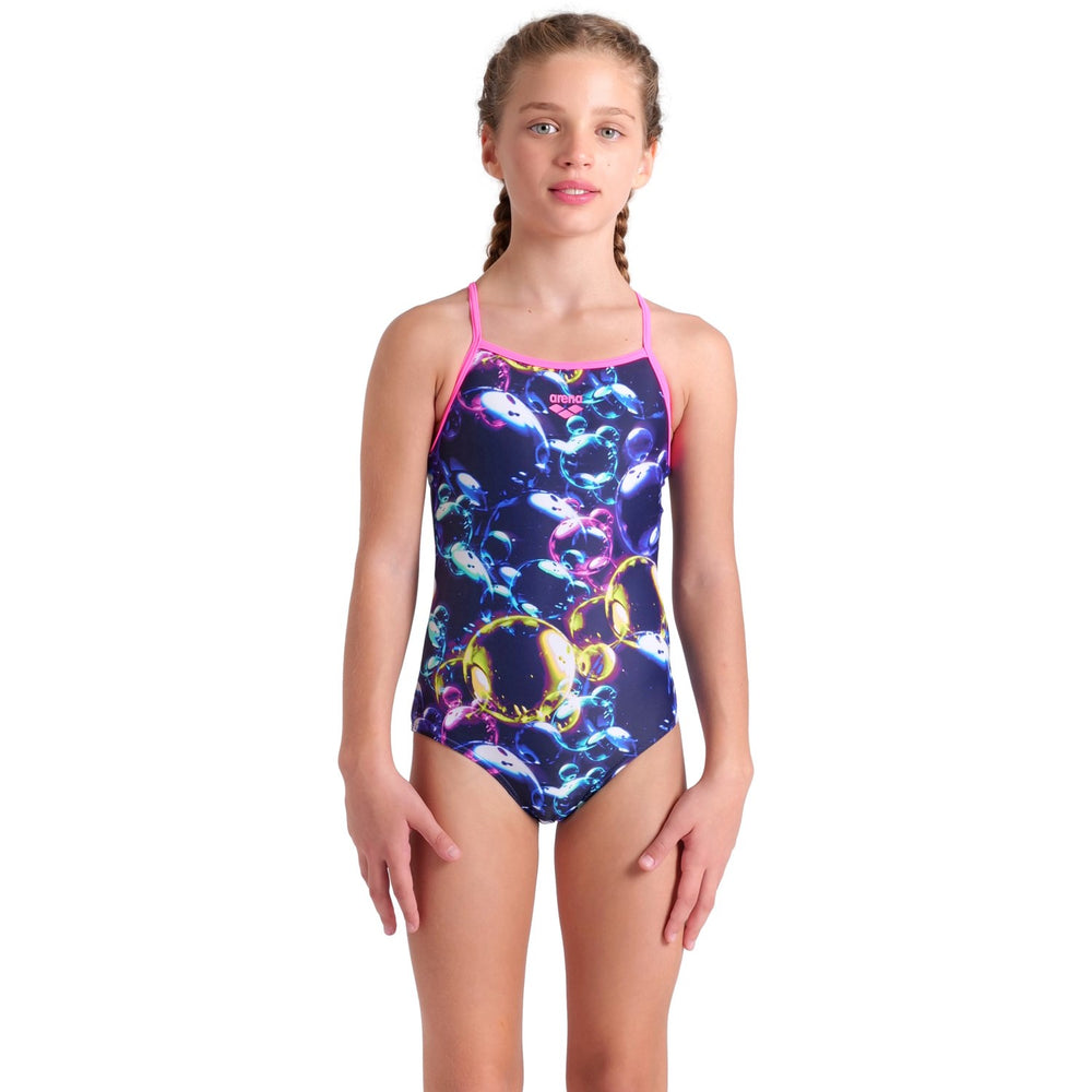 Køb Arena Multi Girl Soap Bubbles Badedragt Light Drop Back