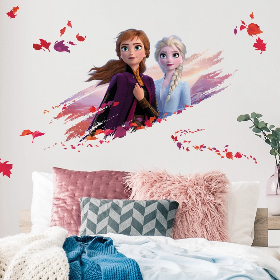 Room Mates  Frozen II Elsa und Anna Mehrfarbig