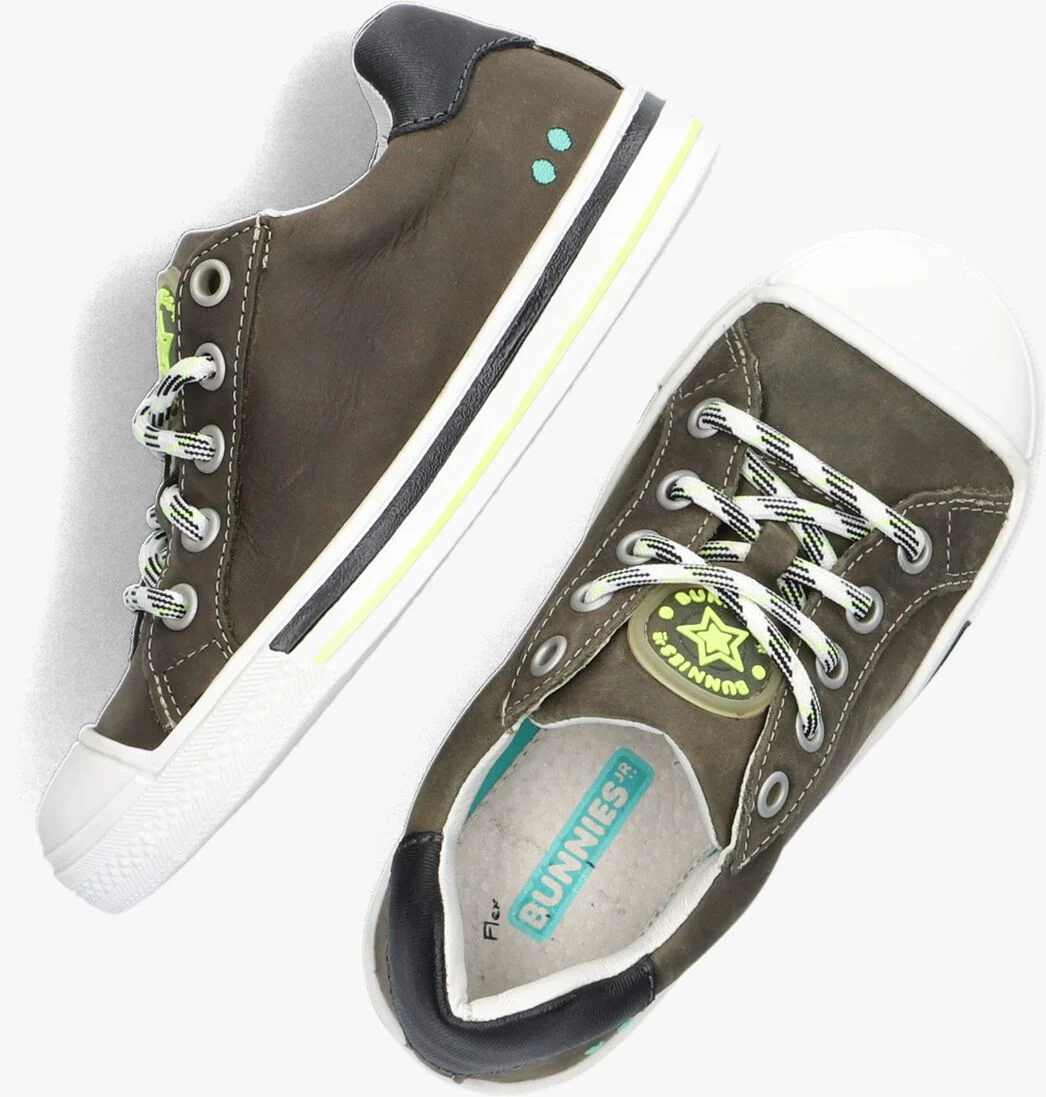 BUNNIESJR groene bunniesjr lage sneakers fiona ferm