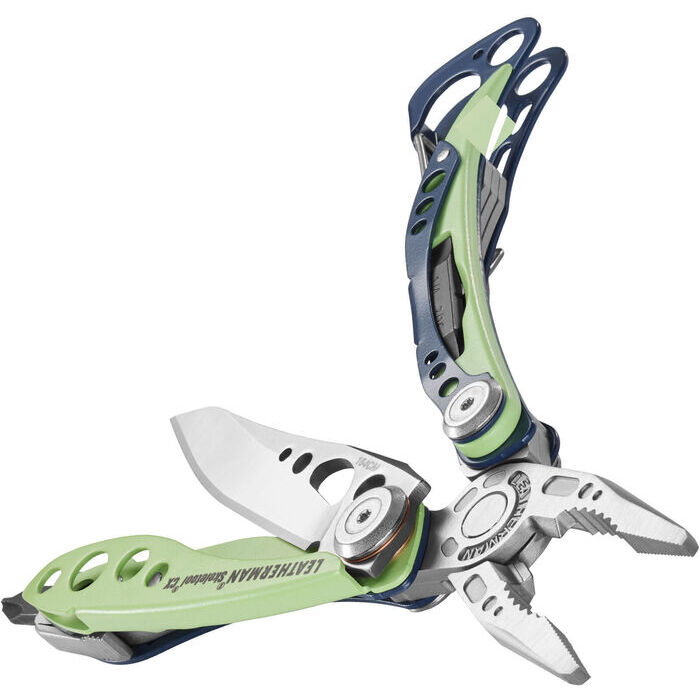 Leatherman Skeletool CX Verdant BL<br>Lett og liten med de viktigste 7 verktøyene