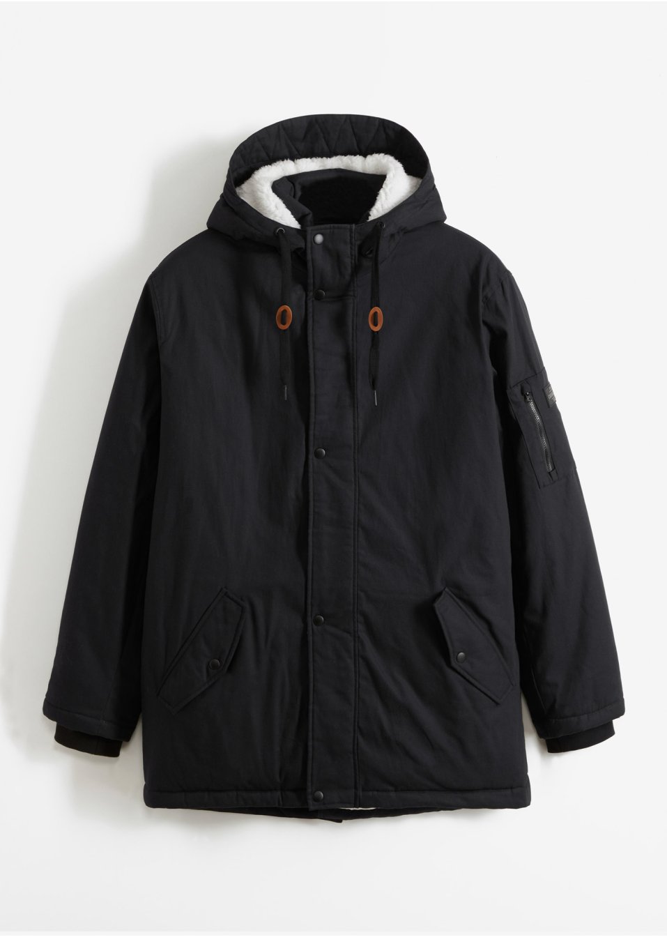 Parka coupe confort avec capuche