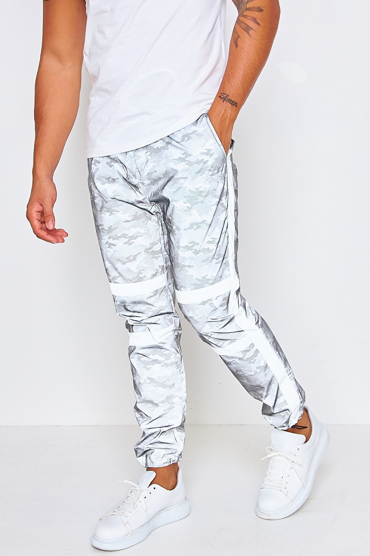 Jogging blanc réfléchissant / Project X - 2040091