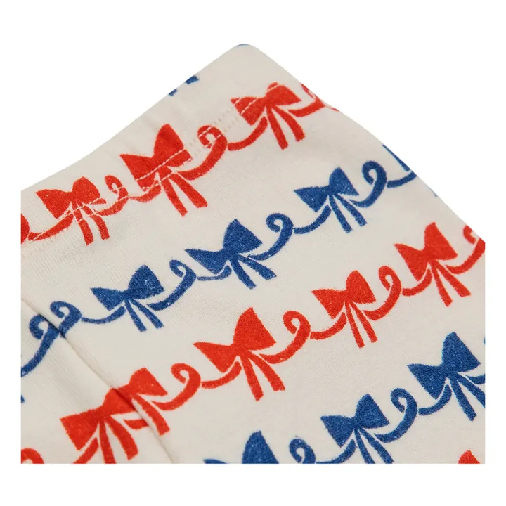 Bobo Choses Legging Coton Bio Rubans | Rouge