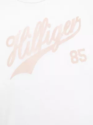 Camiseta Slim Varsity Glitter Script Logo
