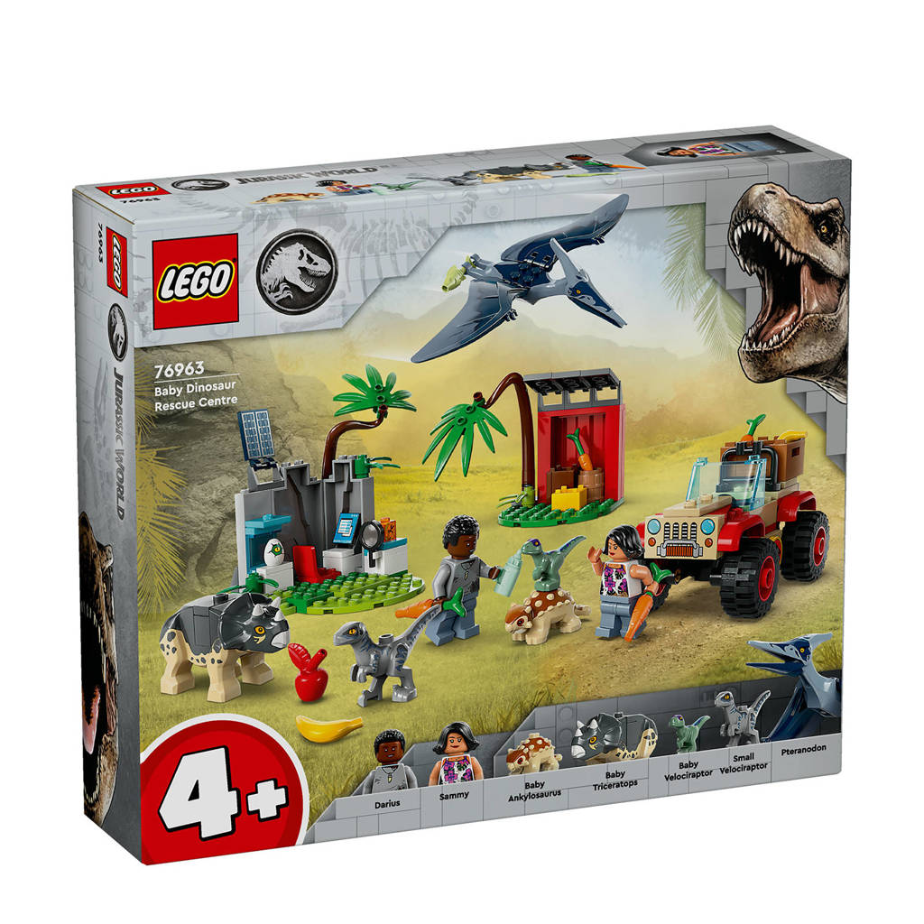 Leuke set voor Kamp Krijtastisch fansReddingscentrum voor babydinosaurussen Dinosaurus speelgoed 76963