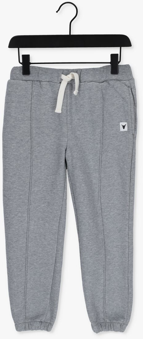 ALIX MINI lichtgrijze alix mini joggingbroek baby knitted sweat pants