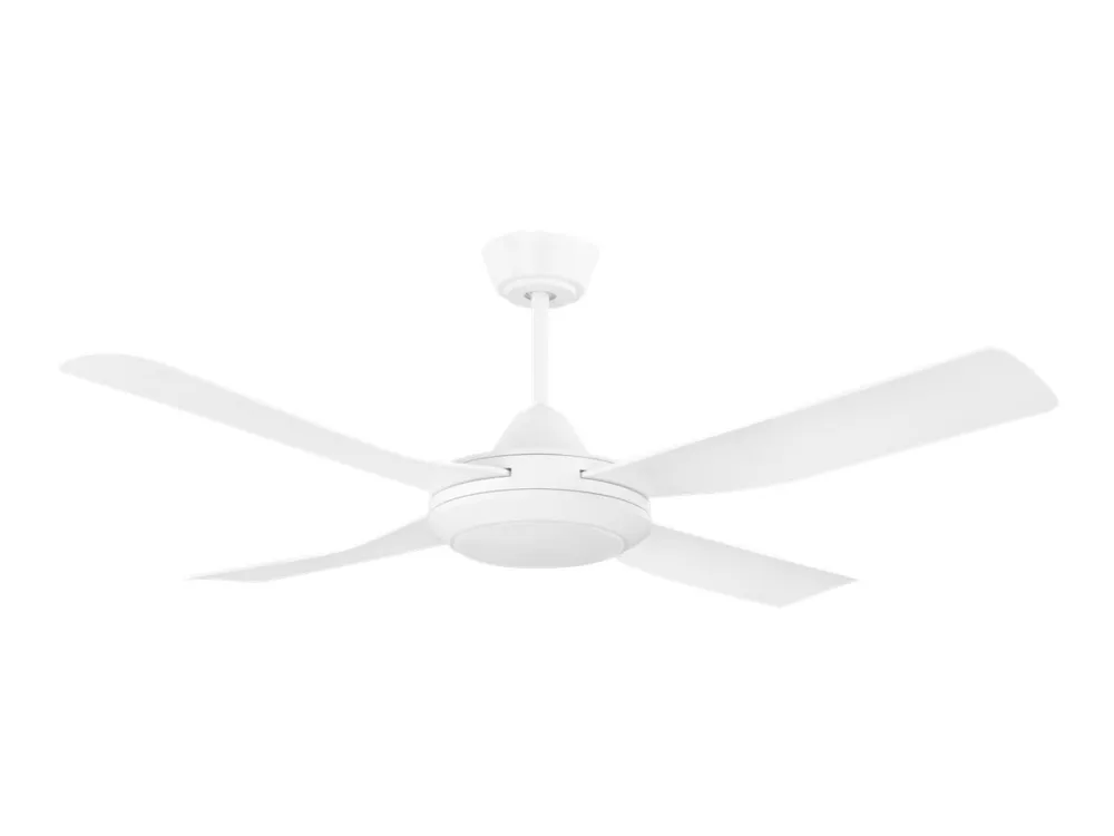 Eglo BONDI 1 - Køleblæser med lys - loftsmonteret - 122 cm - hvid mat