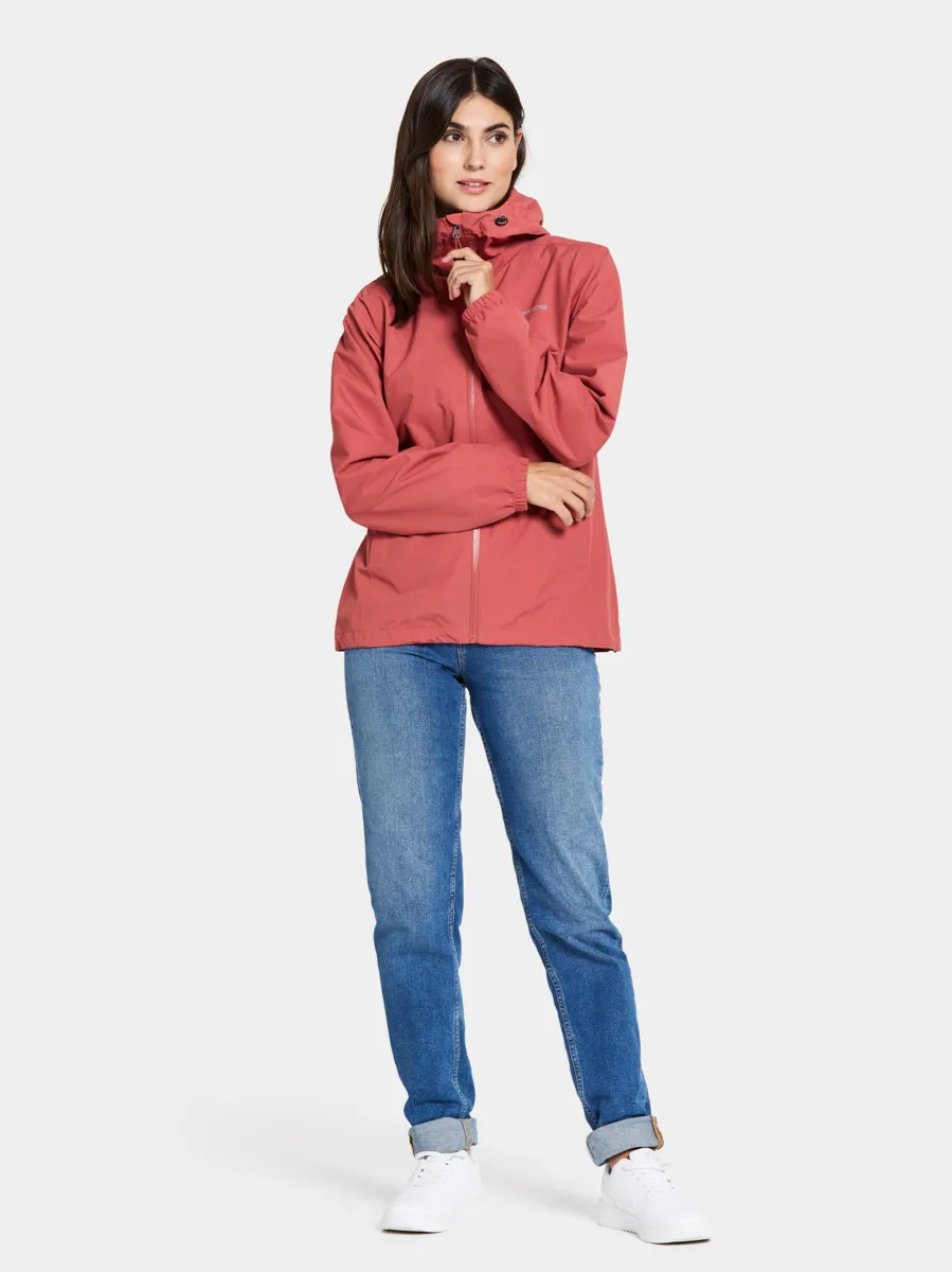 Didriksons Varja Wns Jkt Pink Blush