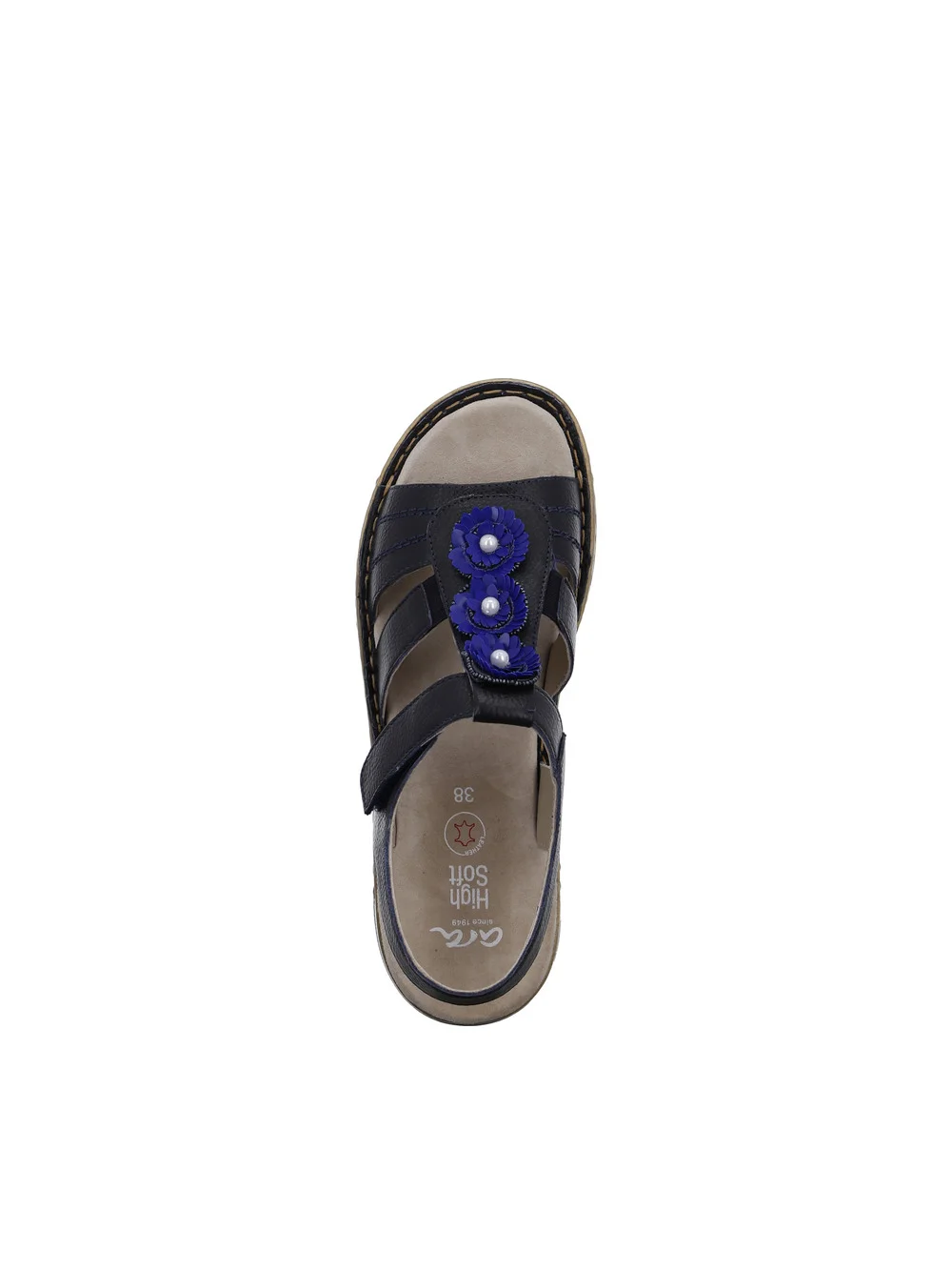 Sandalette Hawaii blau