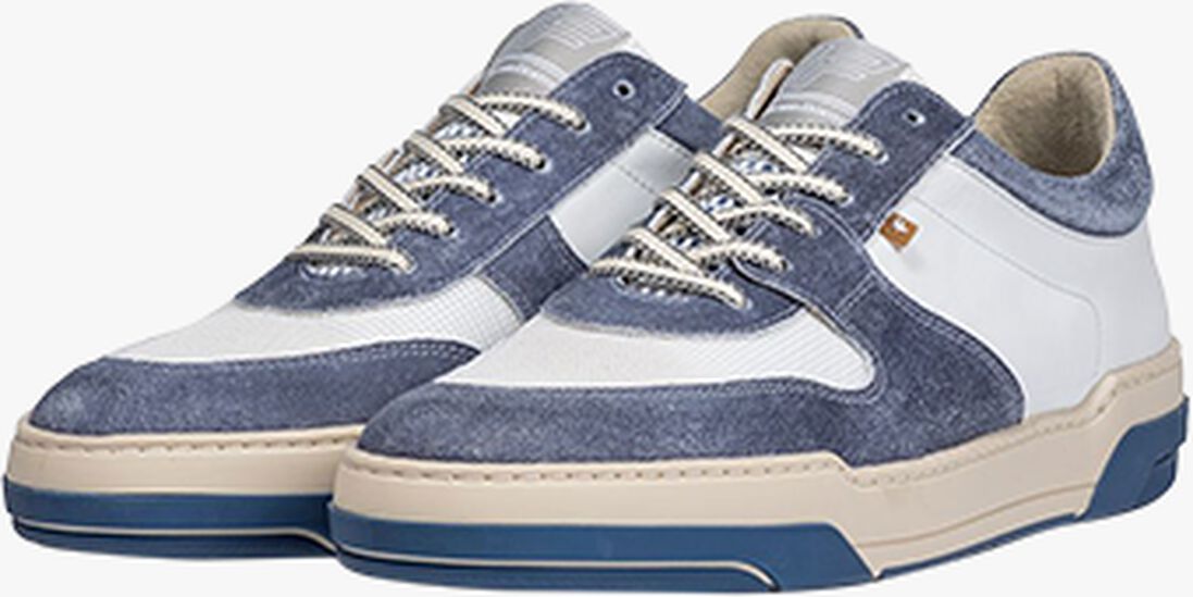 FLORIS VAN BOMMEL blauwe floris van bommel lage sneakers sfm-10167