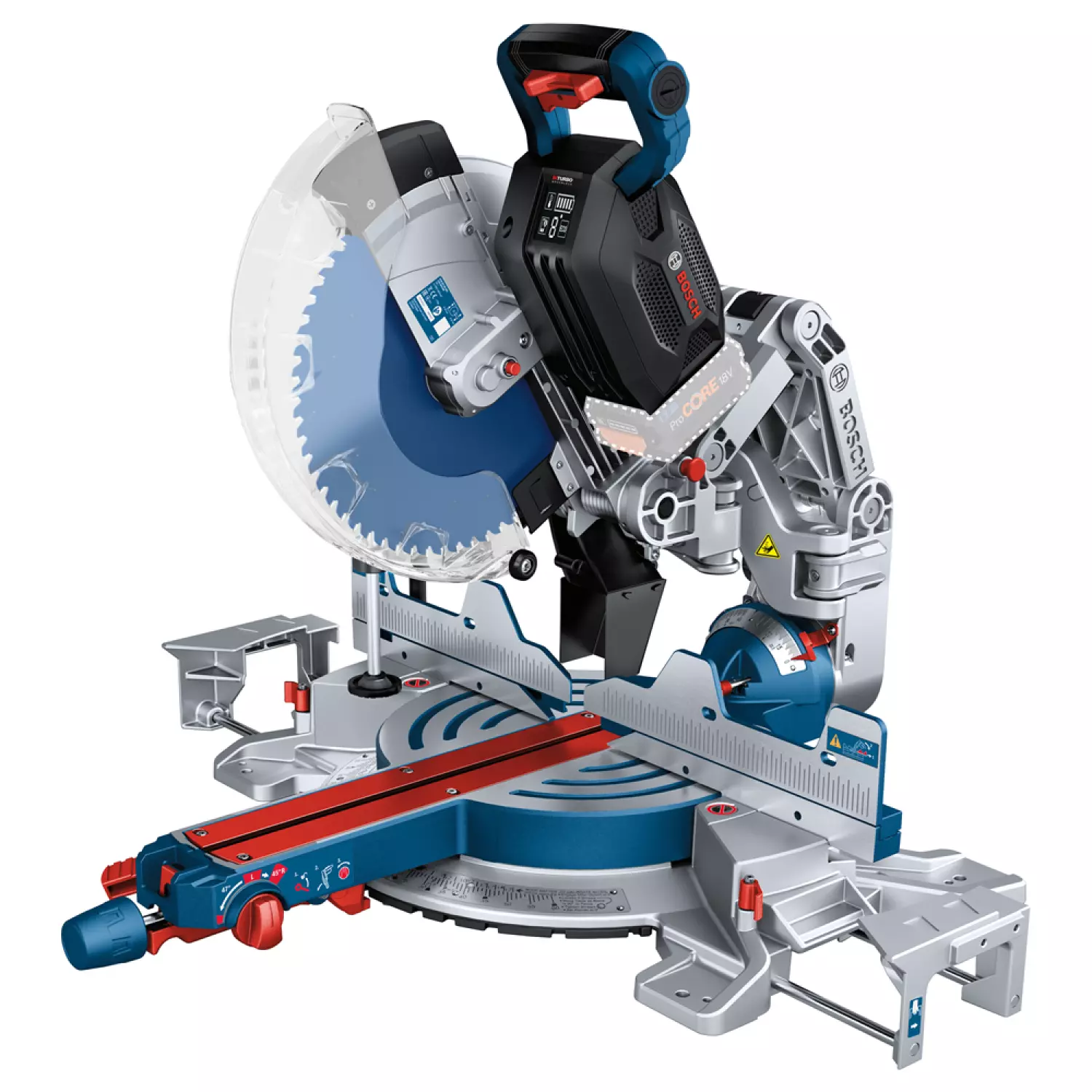 Bosch GCM 18V-305 GDC BiTurbo 18V Li-Ion accu verstek-/ en afkortzaag body - 305mm