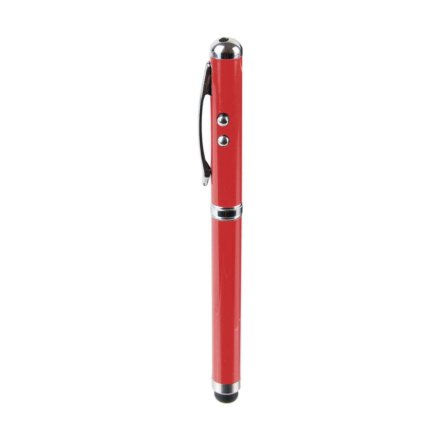 STYLO STYLET LASER LED 4EN1