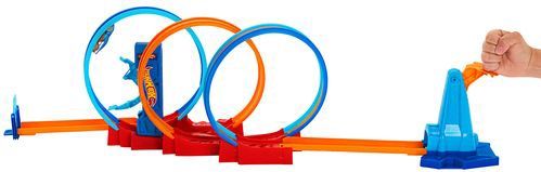Hot Wheels - Ultra Hots Knotsgekke Loopings - Baanset - Inclusief 1 Auto