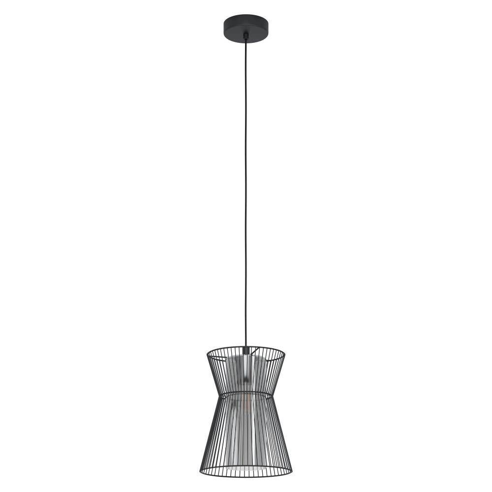 PENDEL MASETA 1X40W E27 Ø22,5CM SORT