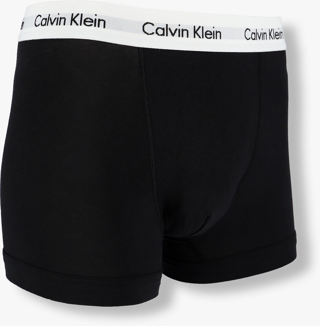 CALVIN KLEIN UNDERWEAR zwarte calvin klein underwear boxershort 3-pack trunks