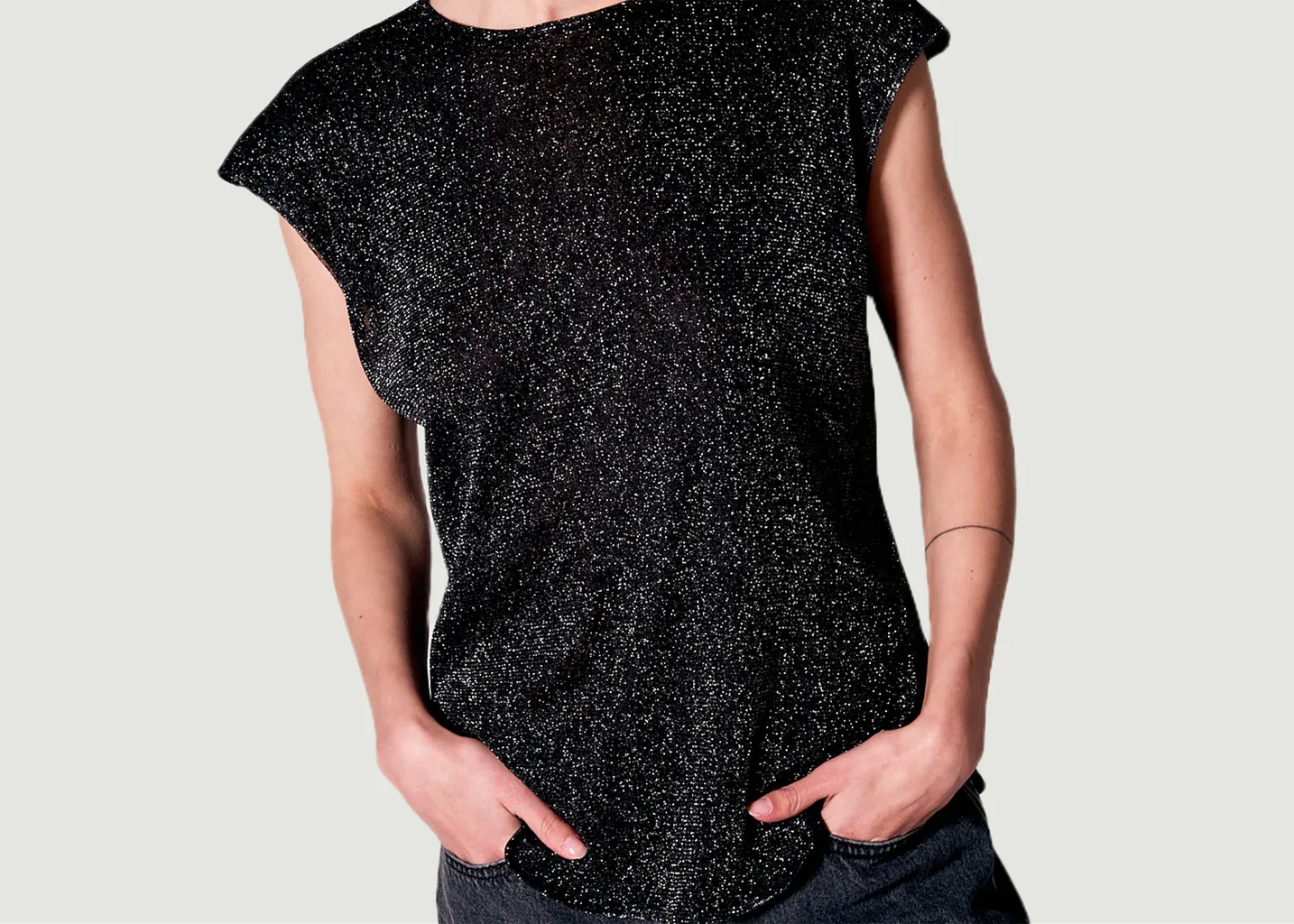 Top en lurex Percier Parisienne et alors