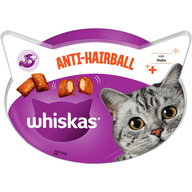 Friandises Whiskas Contrôle des Boules de Poils sur bitiba.fr
