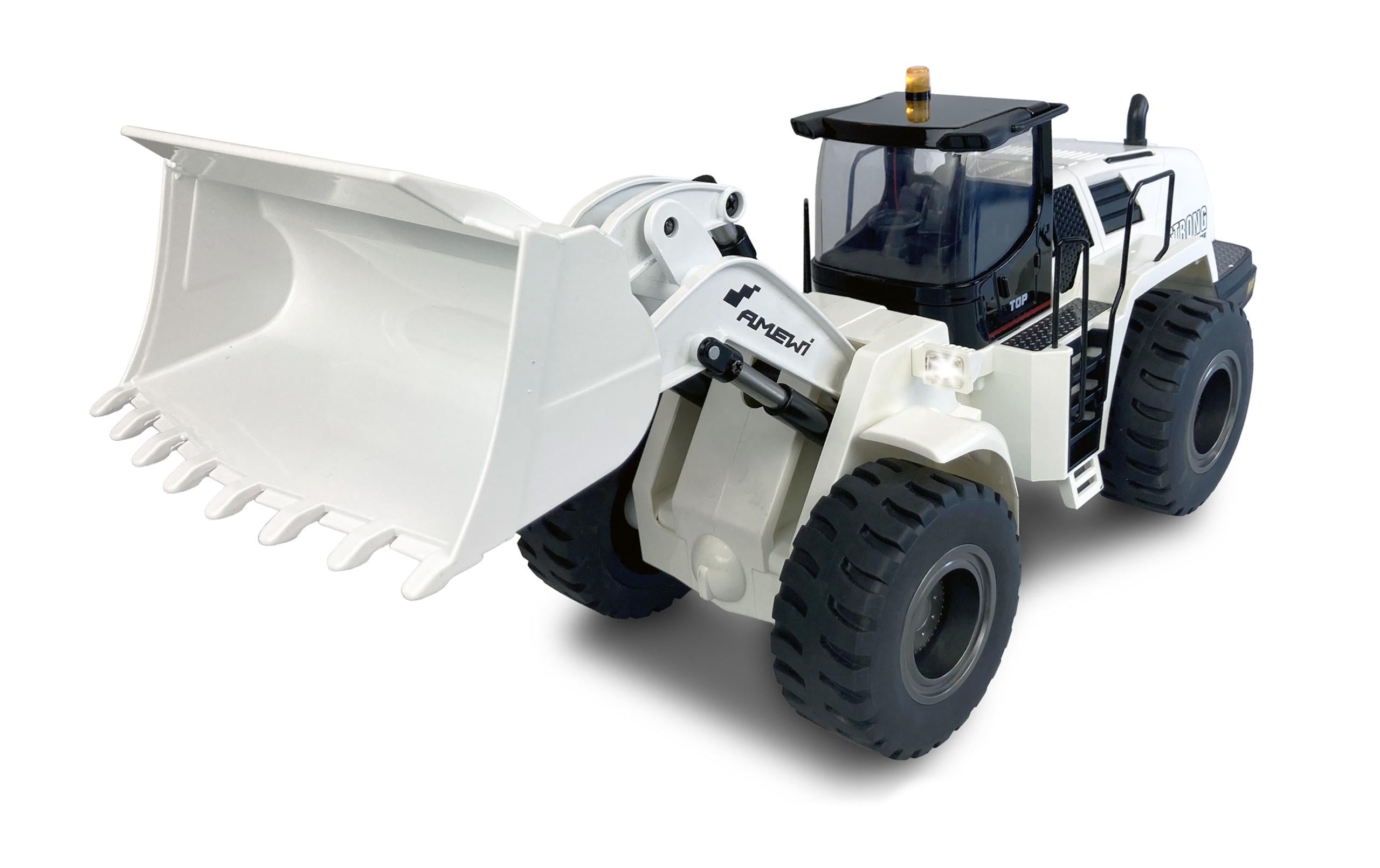 Radlader G485E Weiss, V5 1:14, RTR<br>Voll funktionsfähiger RC Bagger mit vielen Metallteilen