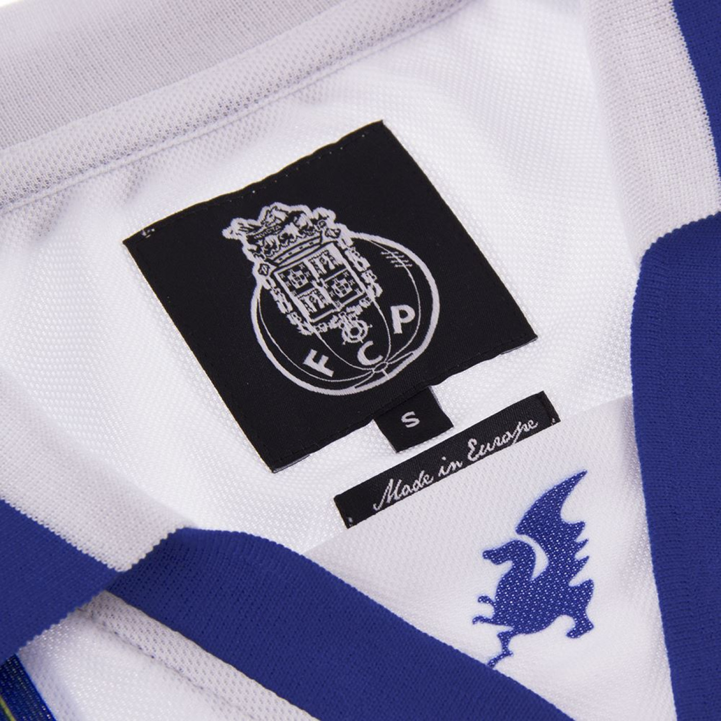 COPA FC Porto 1998-99 Retro Voetbalshirt Blauw Wit