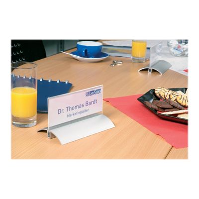 Durable - 2 Porte-noms rigides - 61 x 150 mm