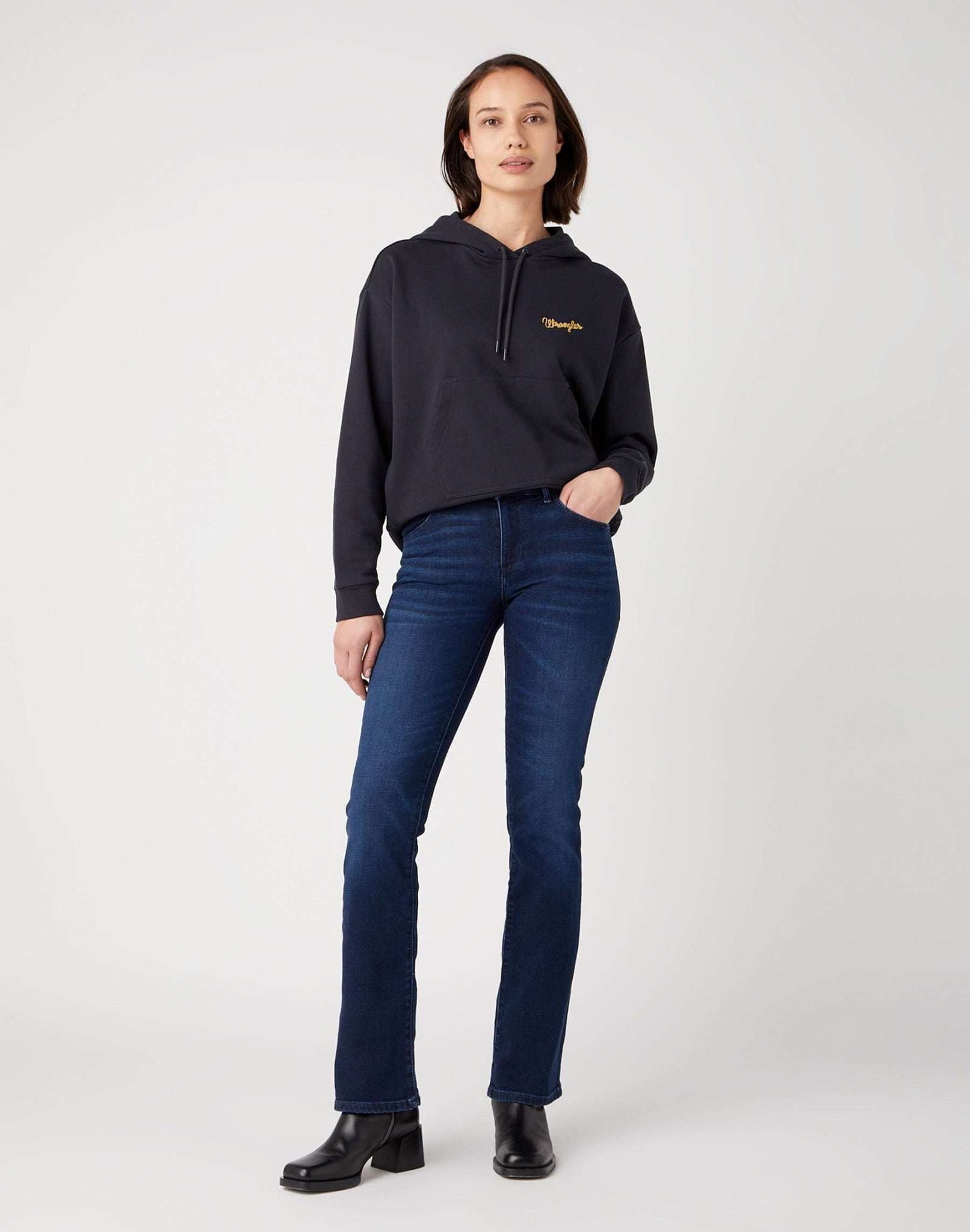 Wrangler Bootcut-Jeans »WRANGLER Jeans Bootcut Bootcut«