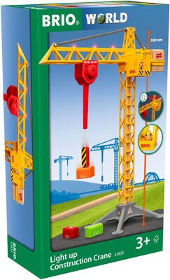 BRIO 33835 Heisekran med Lys