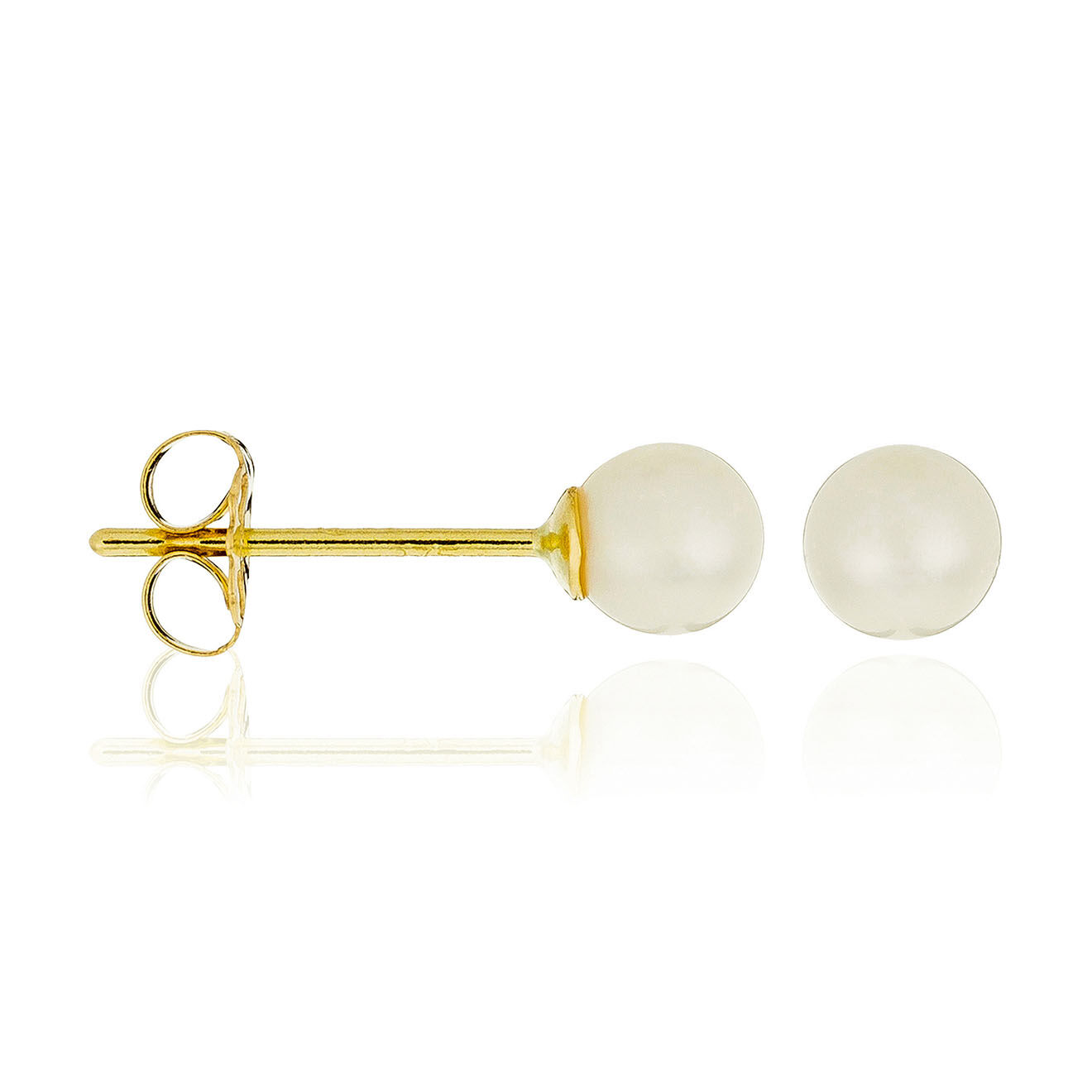 Instant d'Or Boucles d'oreilles My Pearl or jaune