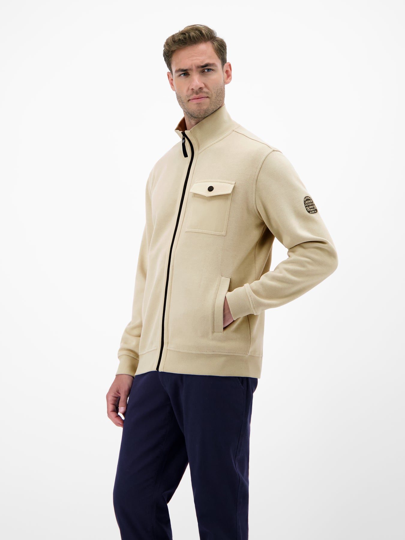 Sweatjacke für Herren, modisch-sportiv