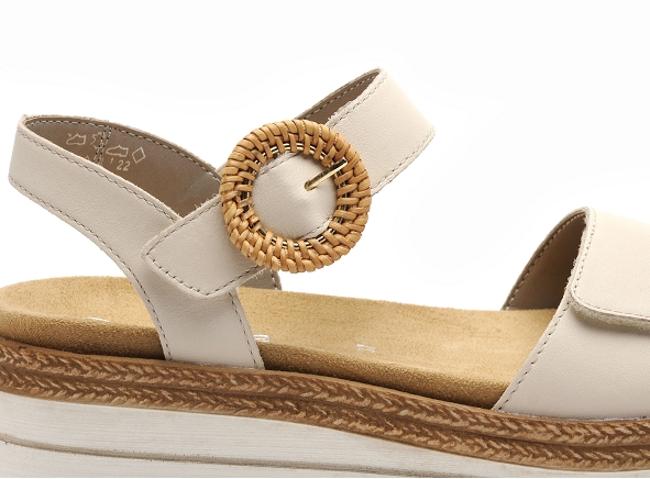 Remonte nu pieds plats femme d0q52 beige
