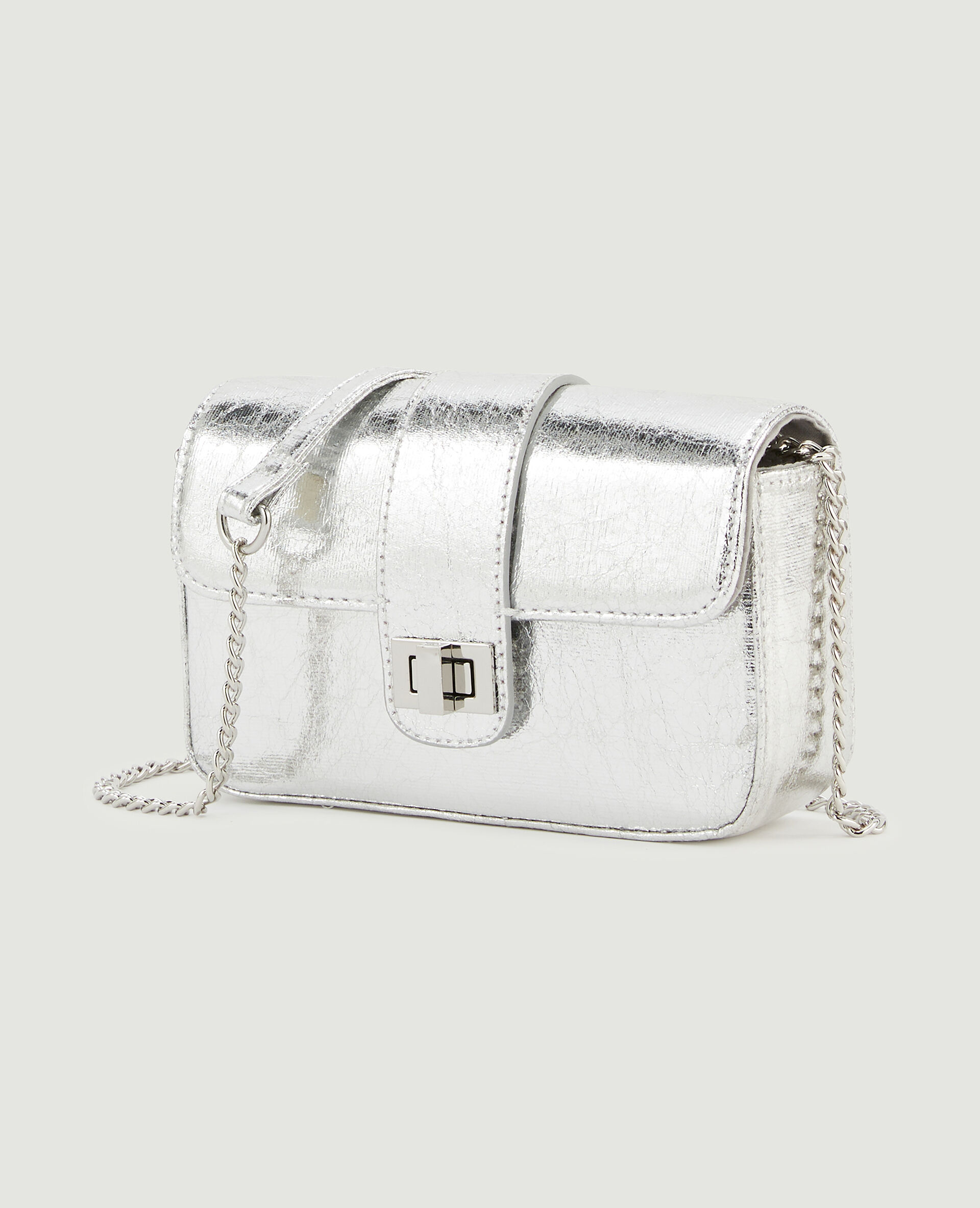 Petit sac irisé - Argenté