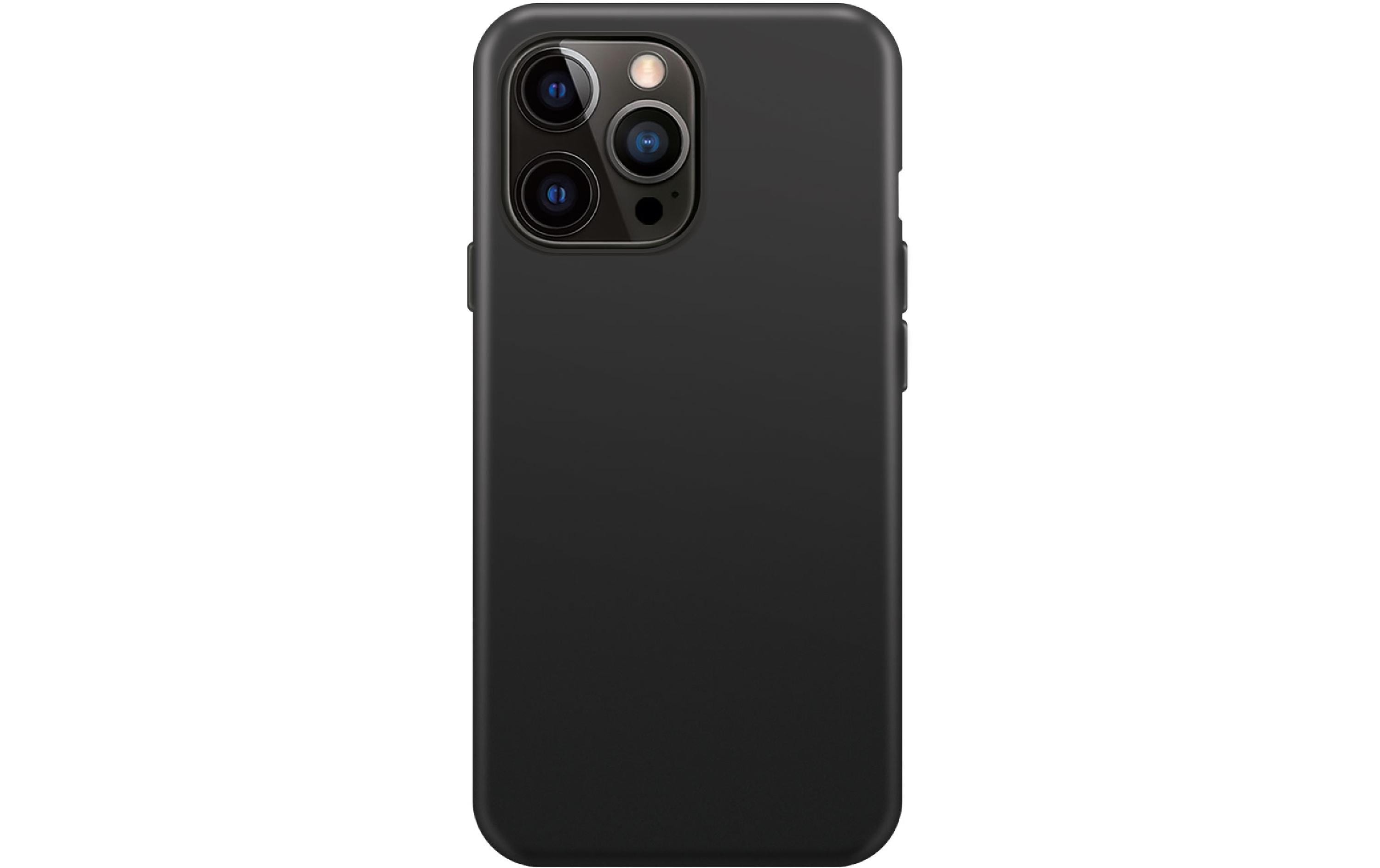 Back Cover Silicone Case AB iPhone 14 Pro Max SchwarzSchutzhülle für das Apple iPhone 14 Pro Max