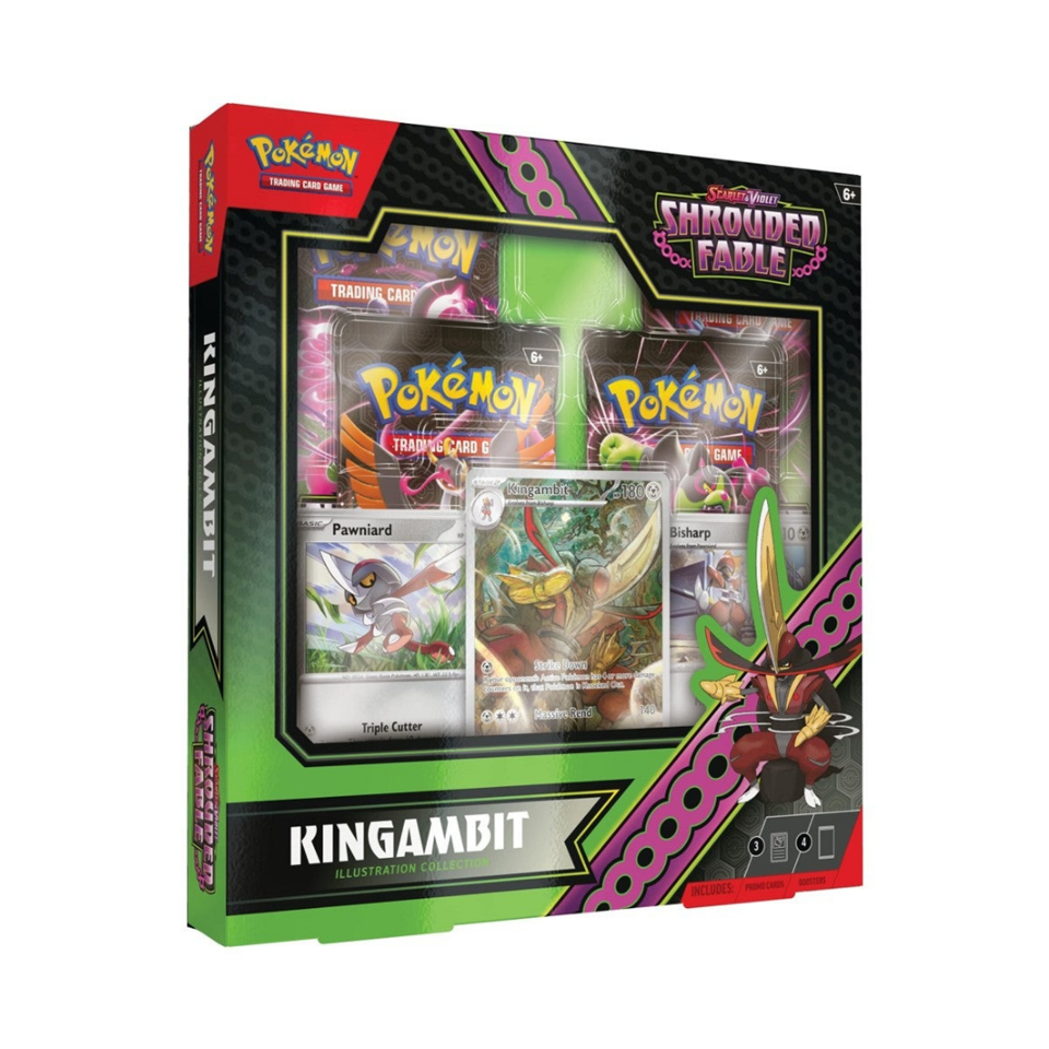 Pokemon - Scarlet & Violet - Shrouded ex Rare Kingambit (POK87858)