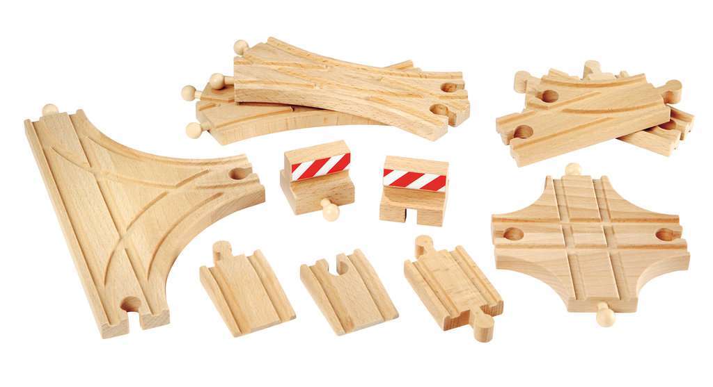 BRIO Spiel Schienen- und Weichensortiment