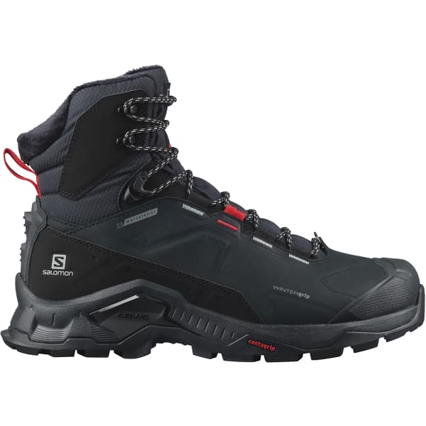 Après ski SALOMON QUEST WINTER TS CSWP BLACK/GOJI BERR/MONUMENT