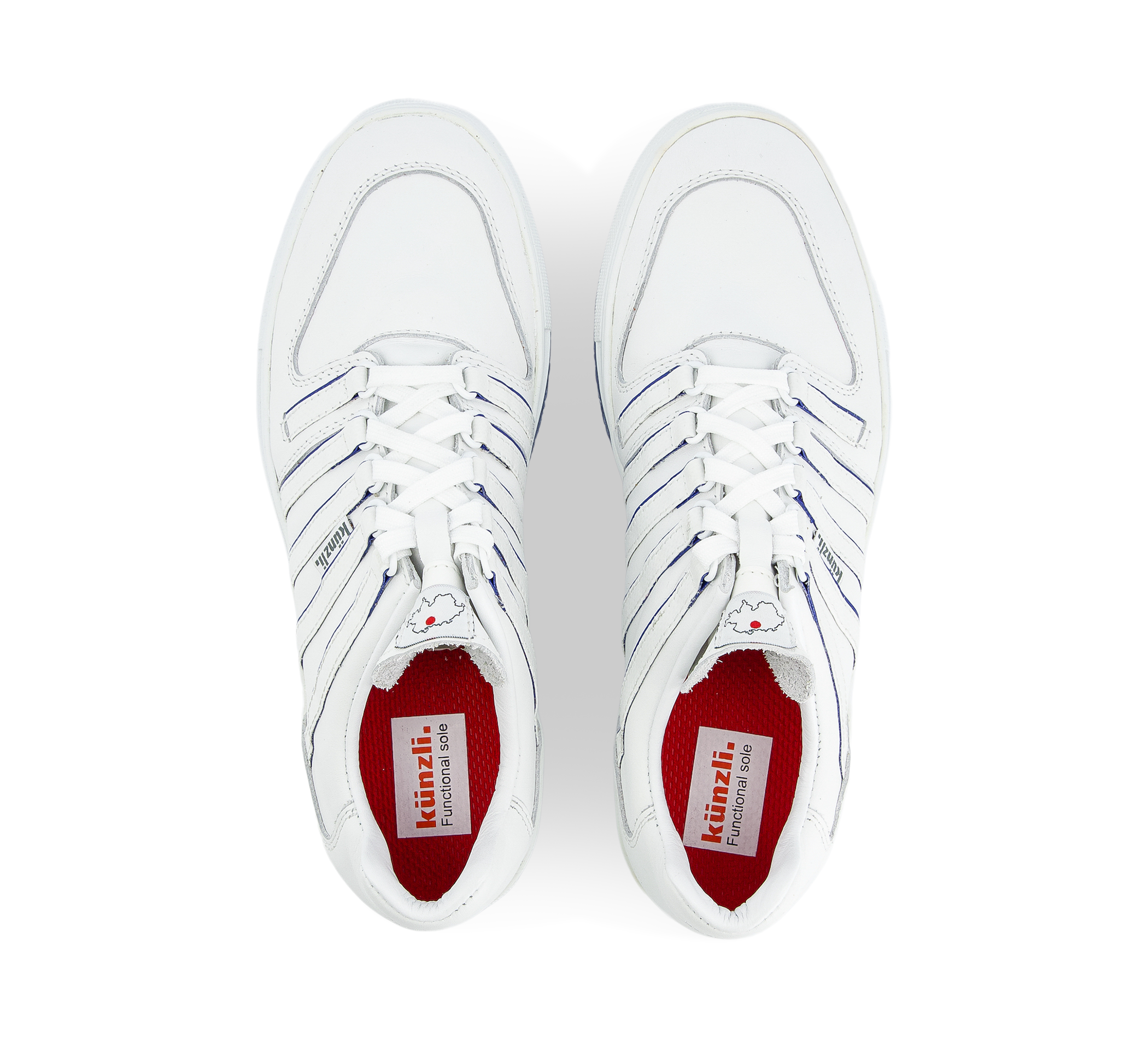 Künzli Konföderation - Sneaker low weiss