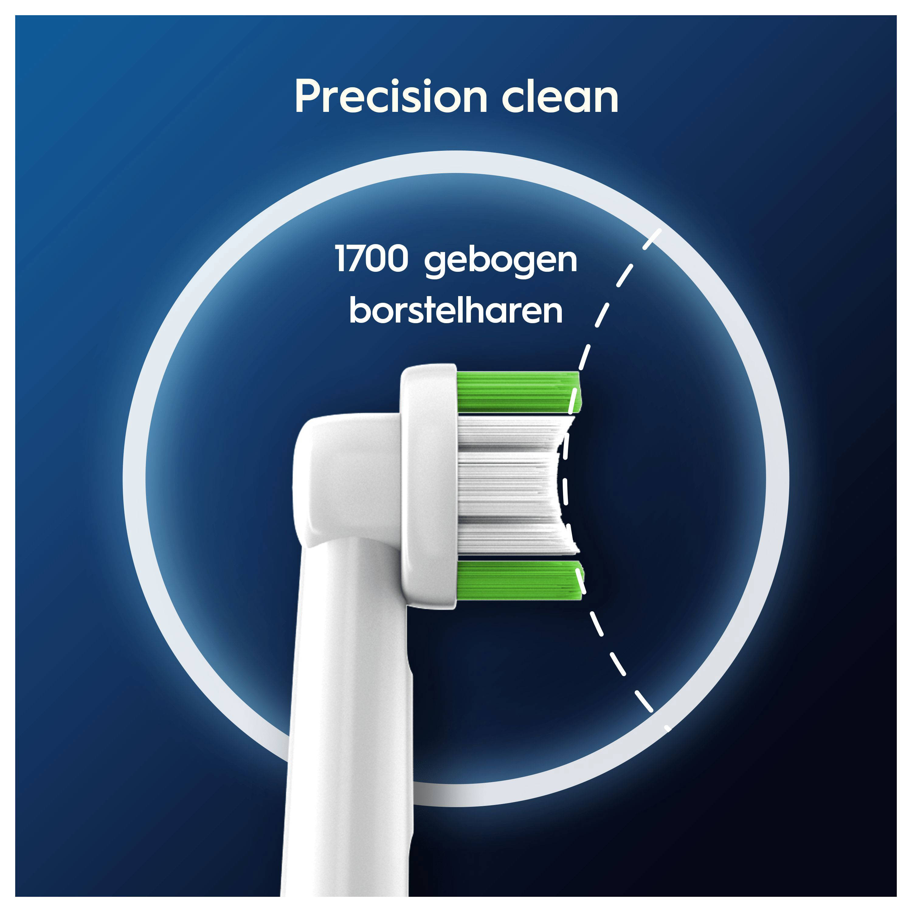 Oral-B Pro Precision Clean opzetborstels wit 10 stuks
