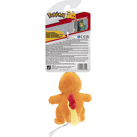 Pokémon bamse clips 9 cm – flere varianter - assorteret